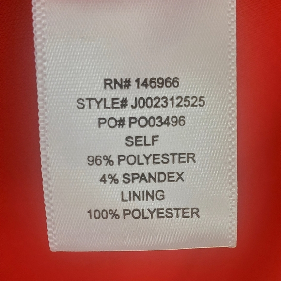 Crystal Sky Red Spaghetti Strap Jumpsuit Size Medium - Picture 7 of 13